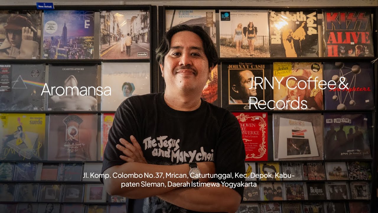 BACK TO THE SCENE W/ JRNY COFFEE AND RECORDS, COFFEE SHOP PENTING BAGI PELAKU MUSIK DI YOGYAKARTA