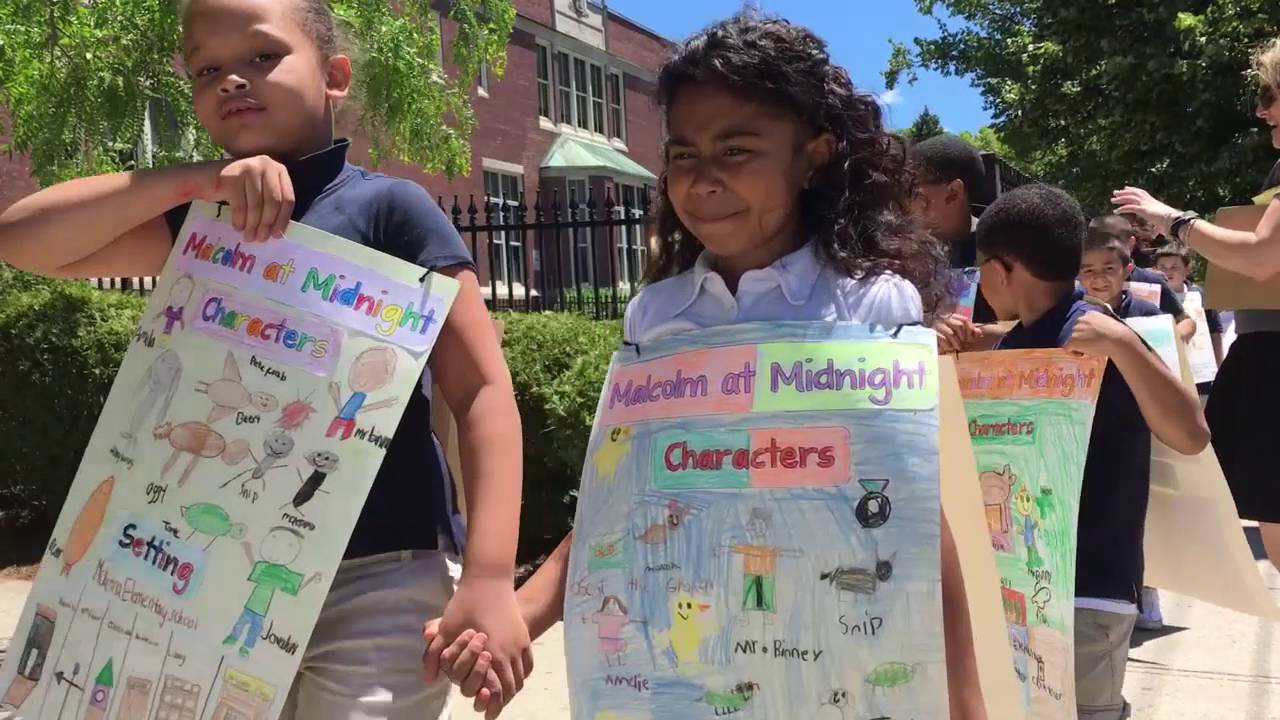Novel Parade at Indian Orchard Elementary features entire school