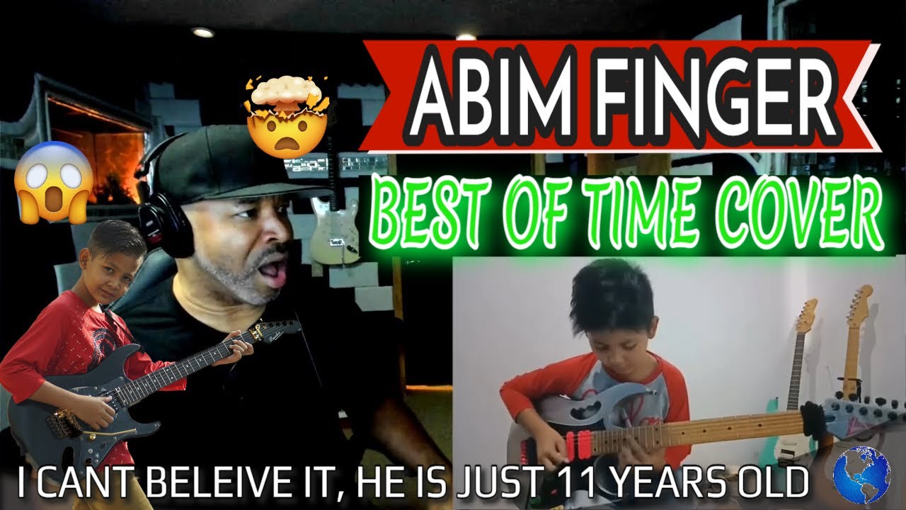 Dream Theater   Best of Time Cover by Abim Finger (Just 11 years old wow)  - Producer Reaction