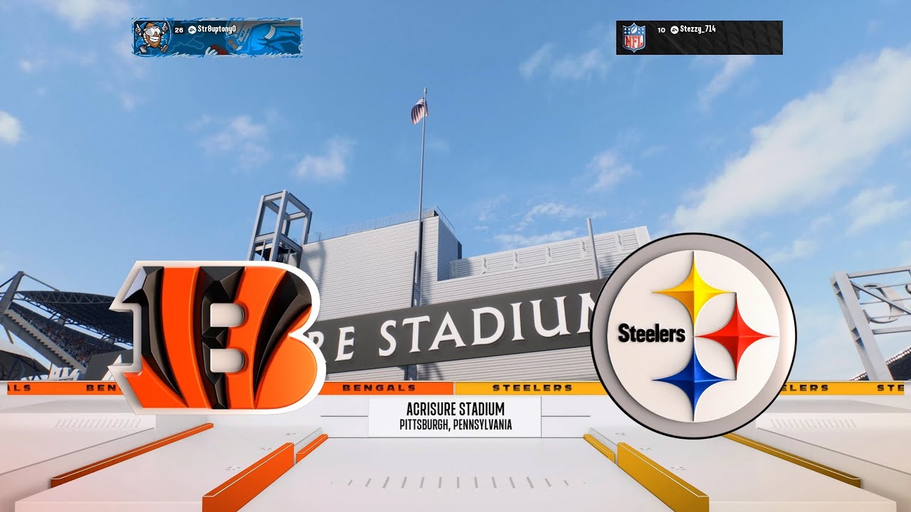 Madden 26 (Bengals v Stealers) Pc