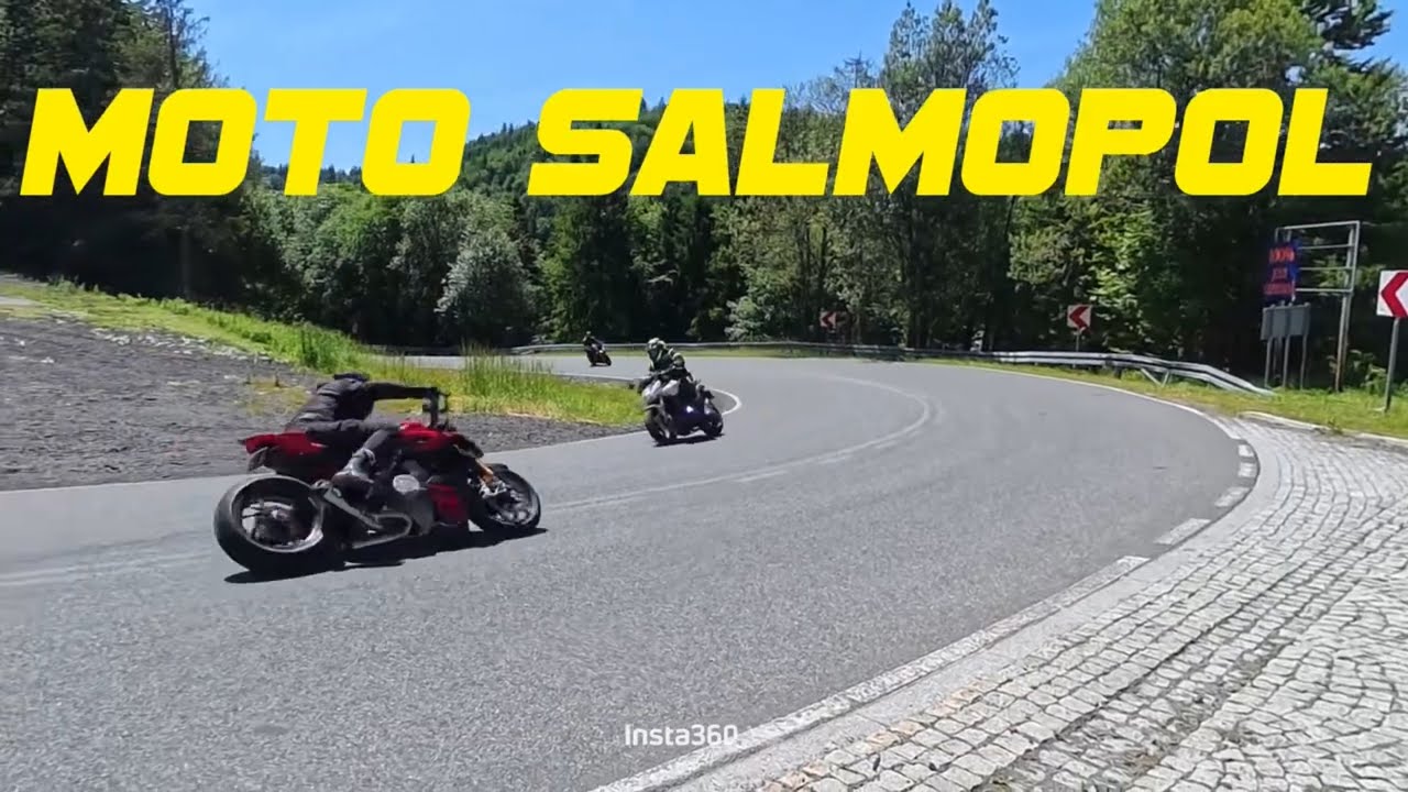 #Moto Przełęcz Salmopolska | 4K | #motovlog #zakręty #ścigacze