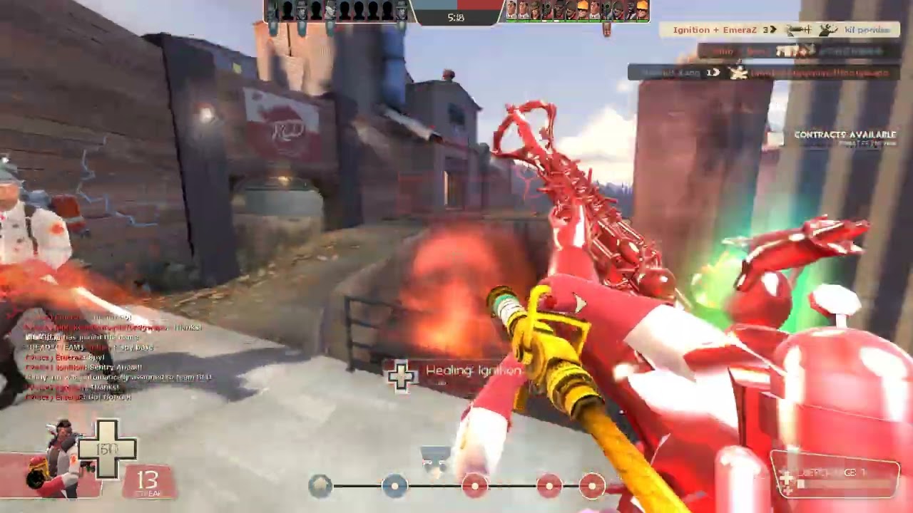 Medic destroys casual server with 30 killstreak [TF2]