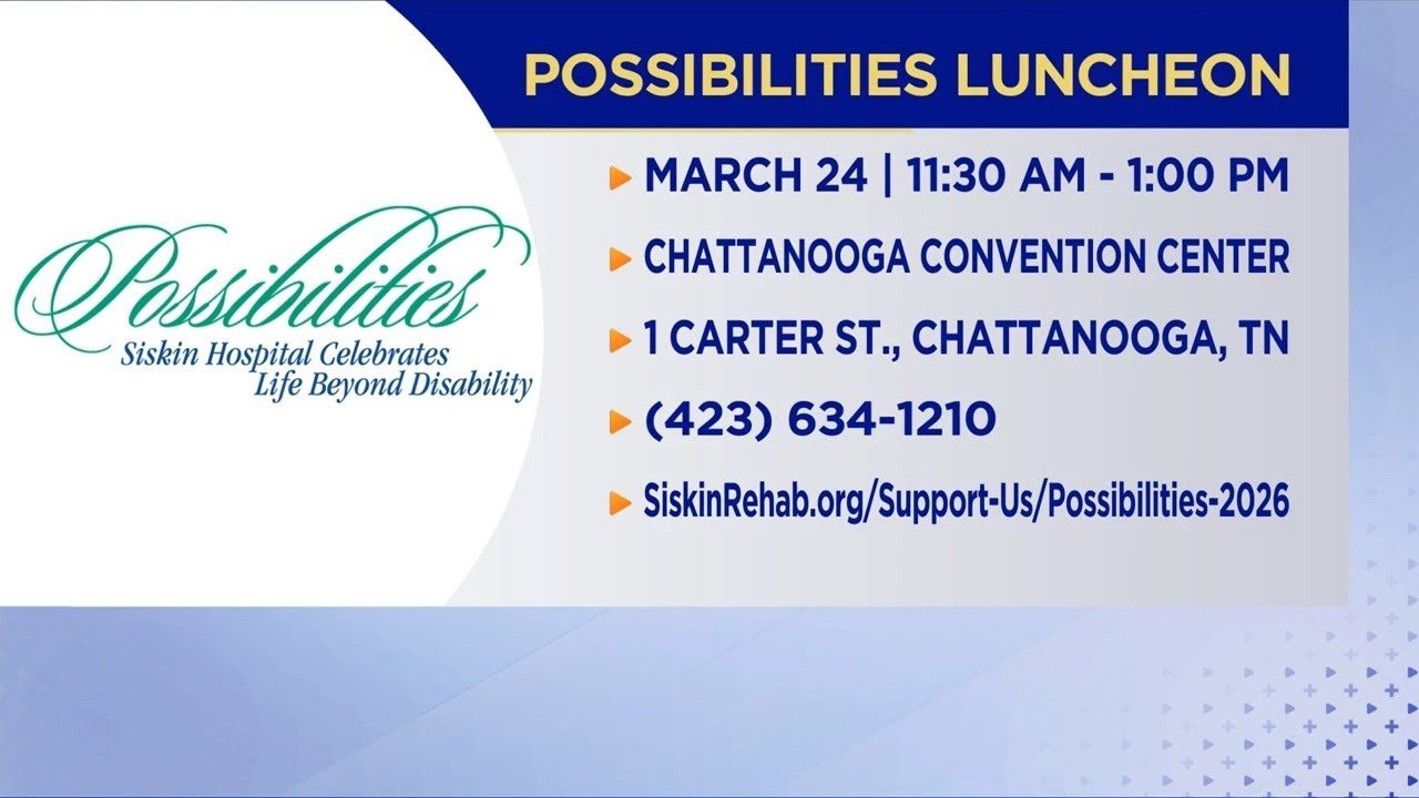 3 Plus Your Community- Siskin Possibilities Luncheon