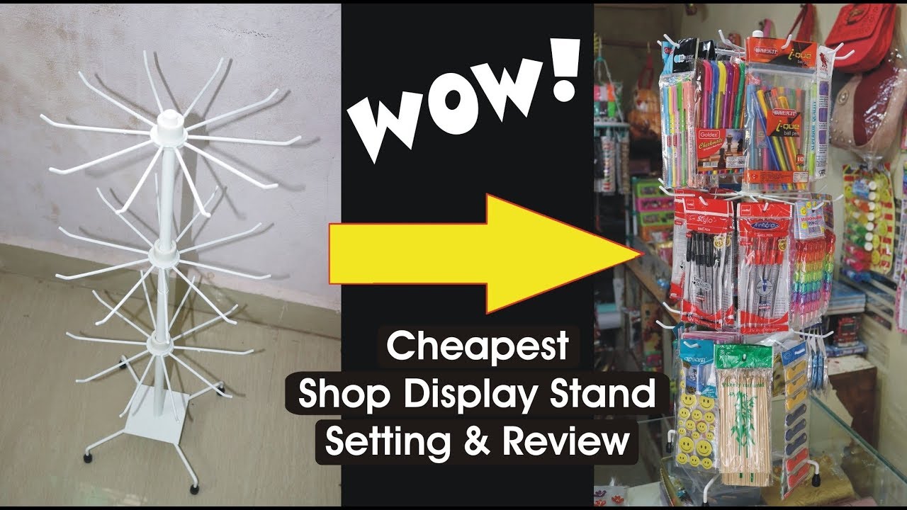 Shop Display Stand In Cheapest Price | Display Stand 3 Layer | Review And Fitting