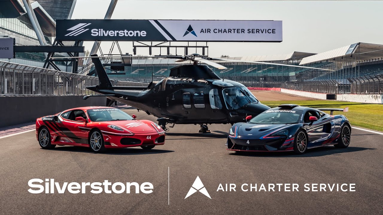 Air Charter Service Partners with Silverstone