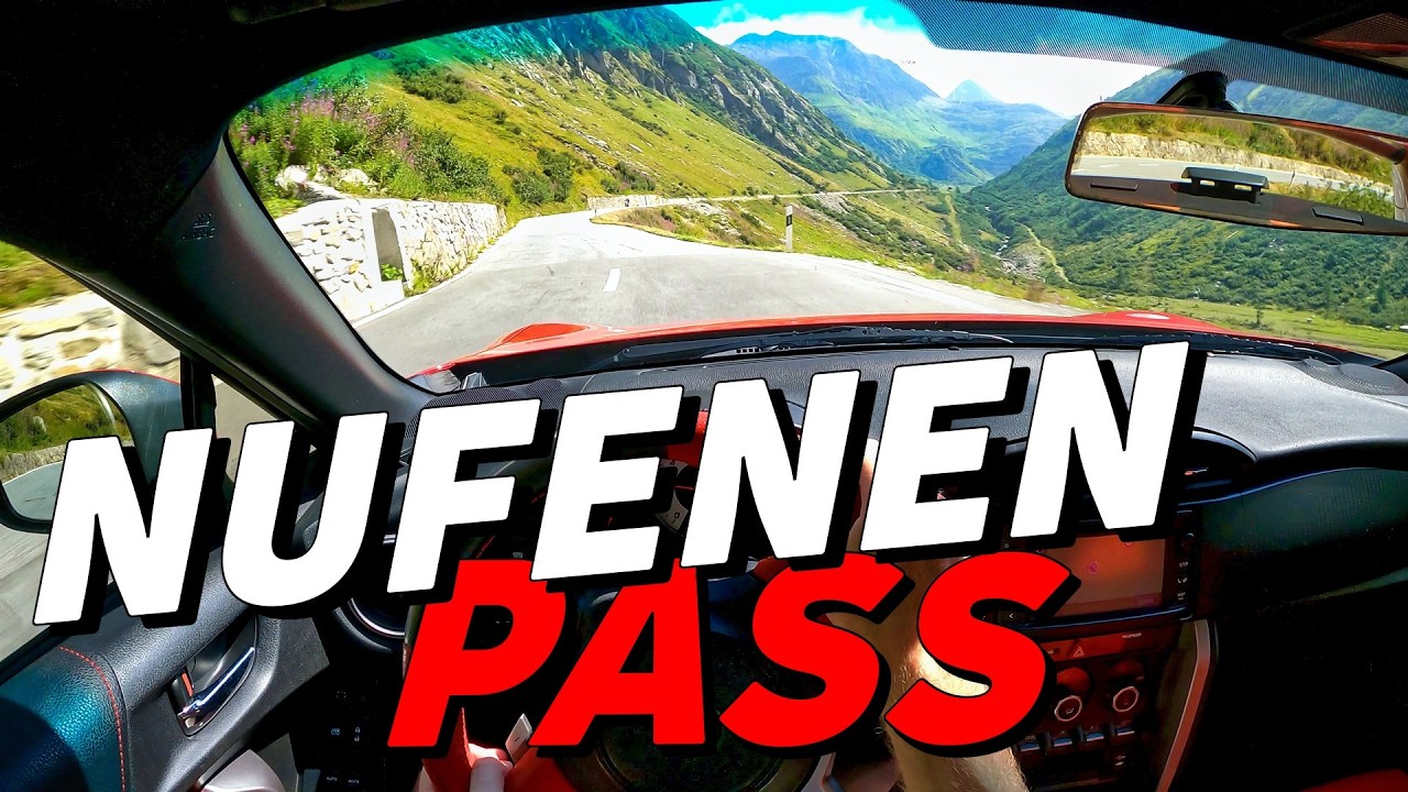 NUFENEN PASS | POV Drive Toyota GT86 | Best roads in Switzerland 🇨🇭