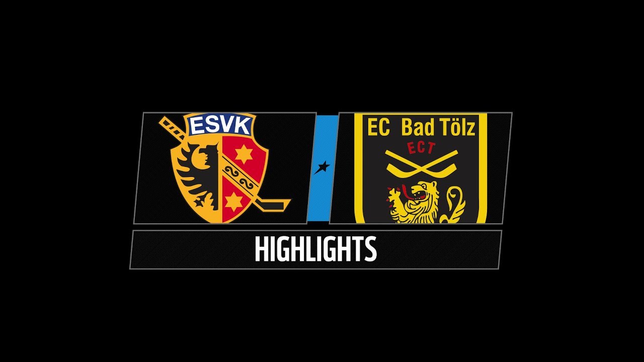 DEL2 Highlights 13. Spieltag | ESV Kaufbeuren vs. Tölzer Löwen