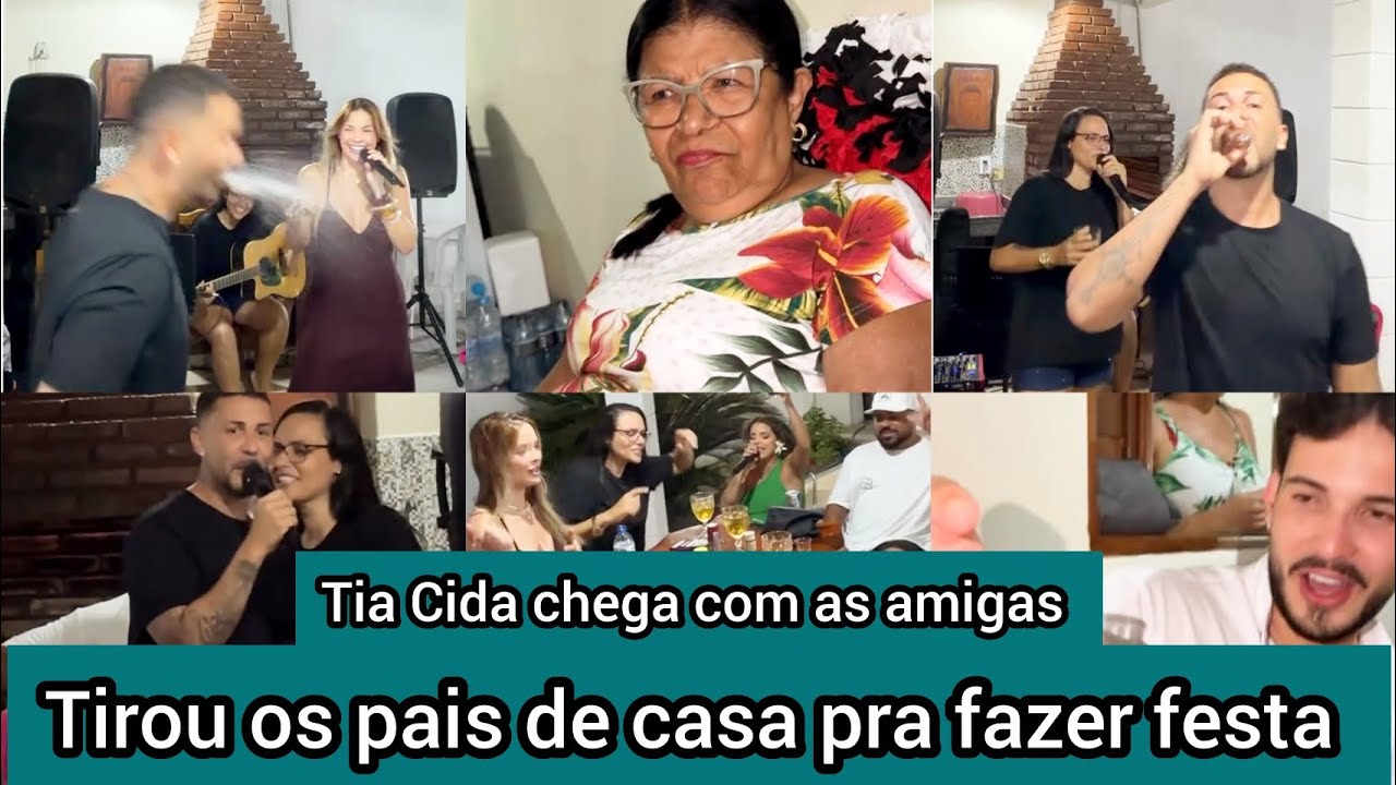 Carlinhos Maia quis tirar os pais de casa pra ficar curtindo a festa com os amigos e Maria furiosa 