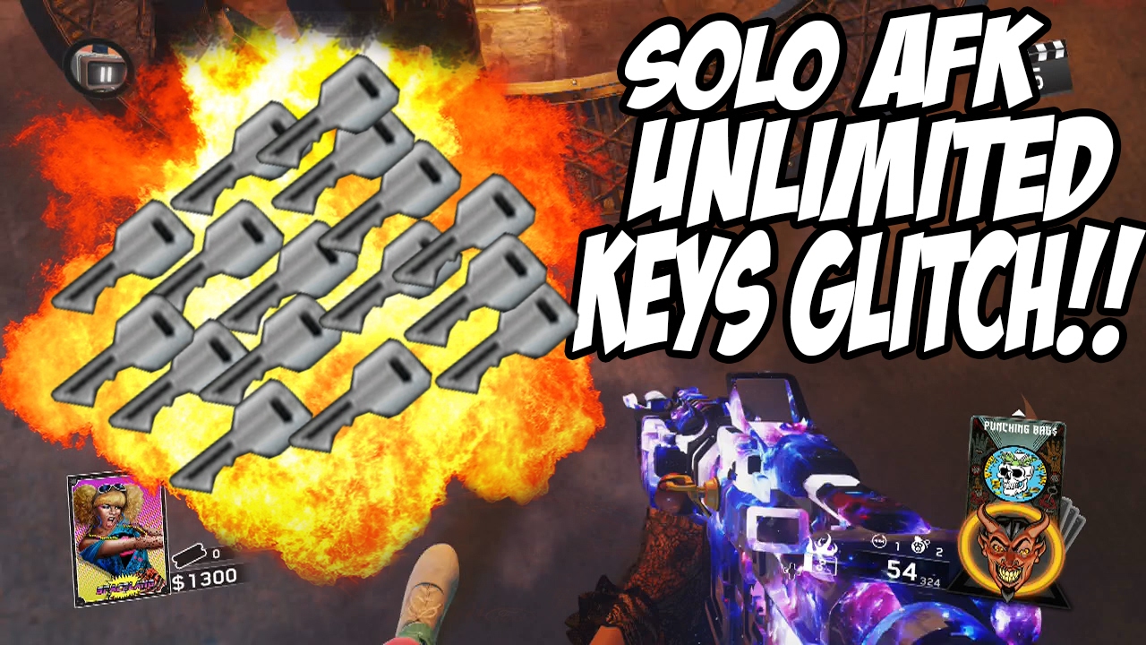 Zombies in Spaceland *SOLO* AFK UNLIMITED KEYS GLITCH!! BEST GLITCH TO GET A LOT OF KEYS RIGHT NOW!!