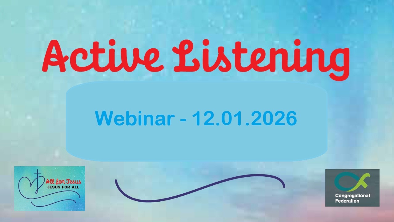 All for Jesus Active Listening Webinar 12.01.26