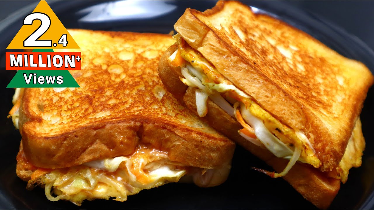 മുട്ടയും ബ്രെഡും കൊണ്ട് Sandwich ഇതുപോലെ തയ്യാറാക്കൂ | Egg Cabbage Sandwich | Bread Sandwich | Egg