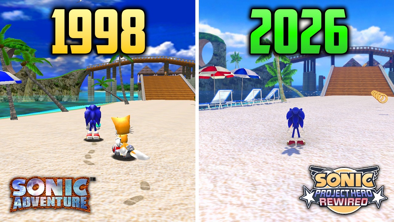 История фанатских игр по Sonic свершилась...