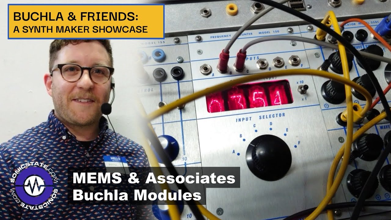 BAF 2024: MEMS And Associates - Buchla Modules