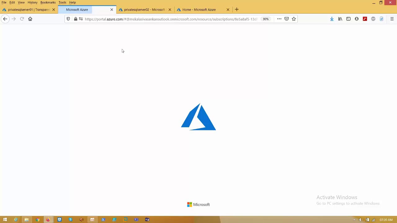 How to configure Customer managed TDE for azure sql server