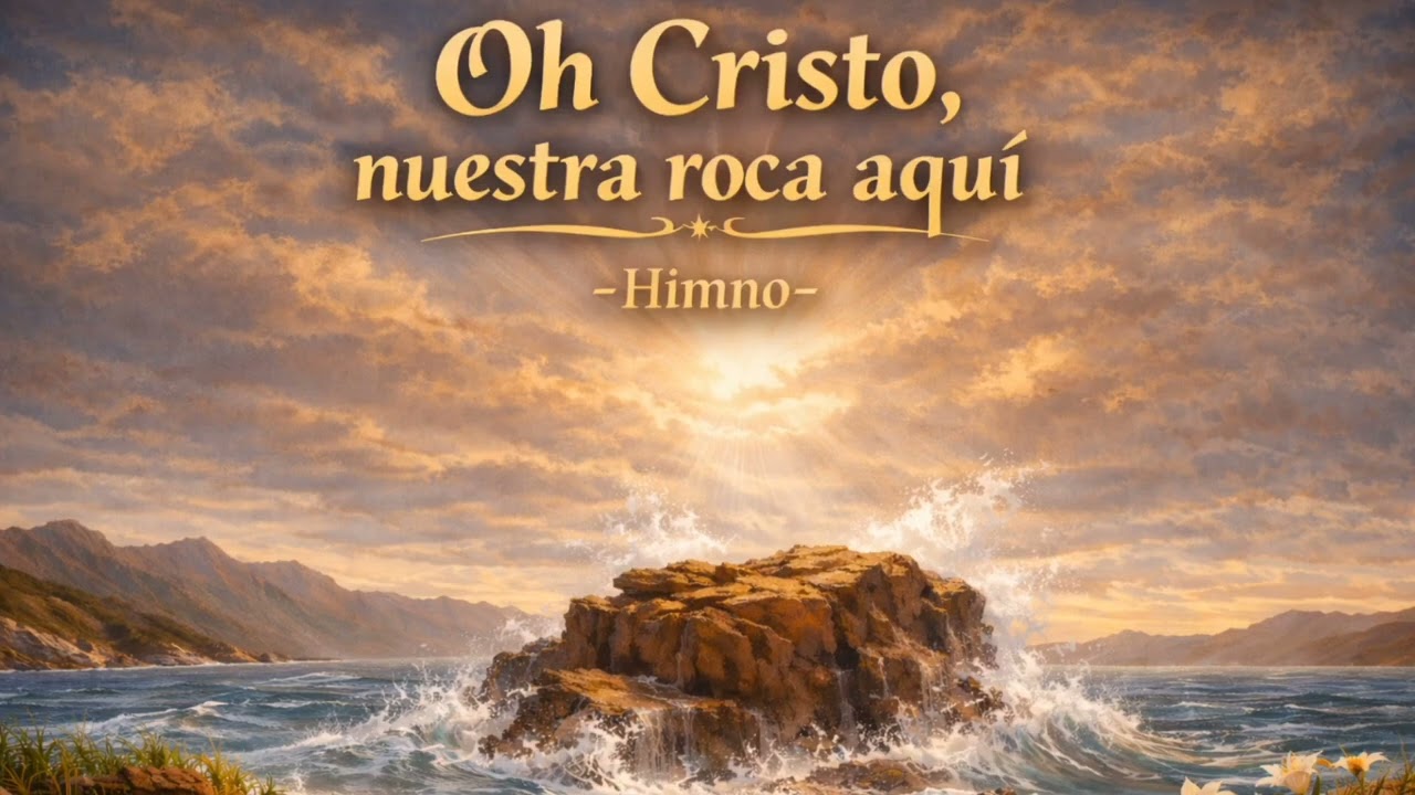 OH CRISTO, NUESTRA ROCA AQUÍ • HIMNO • 