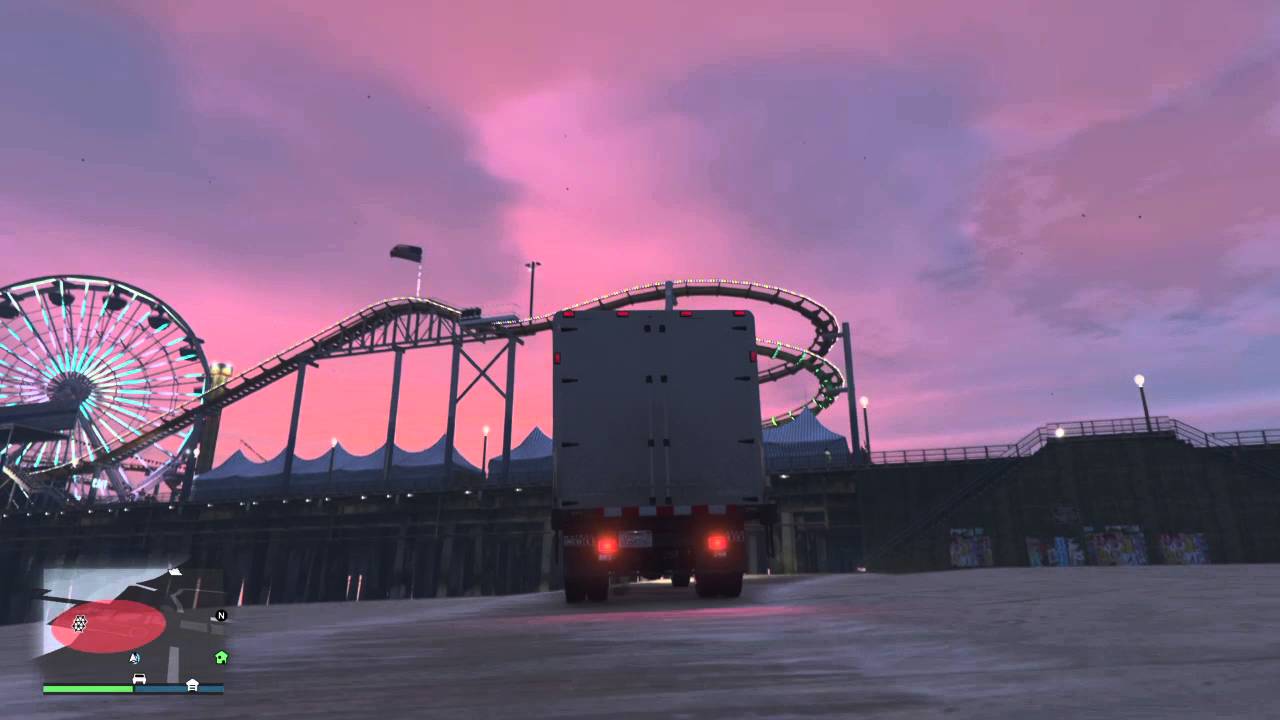 GTA 5 ONLINE - how to open the back of the mule