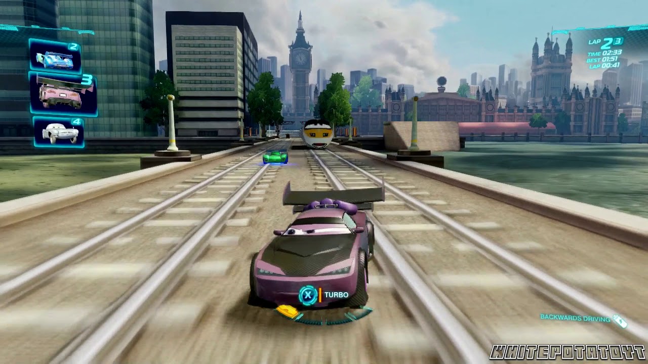 Cars 2: The Video Game | Boost - Hyde Tour! | WhitePotatoYT!