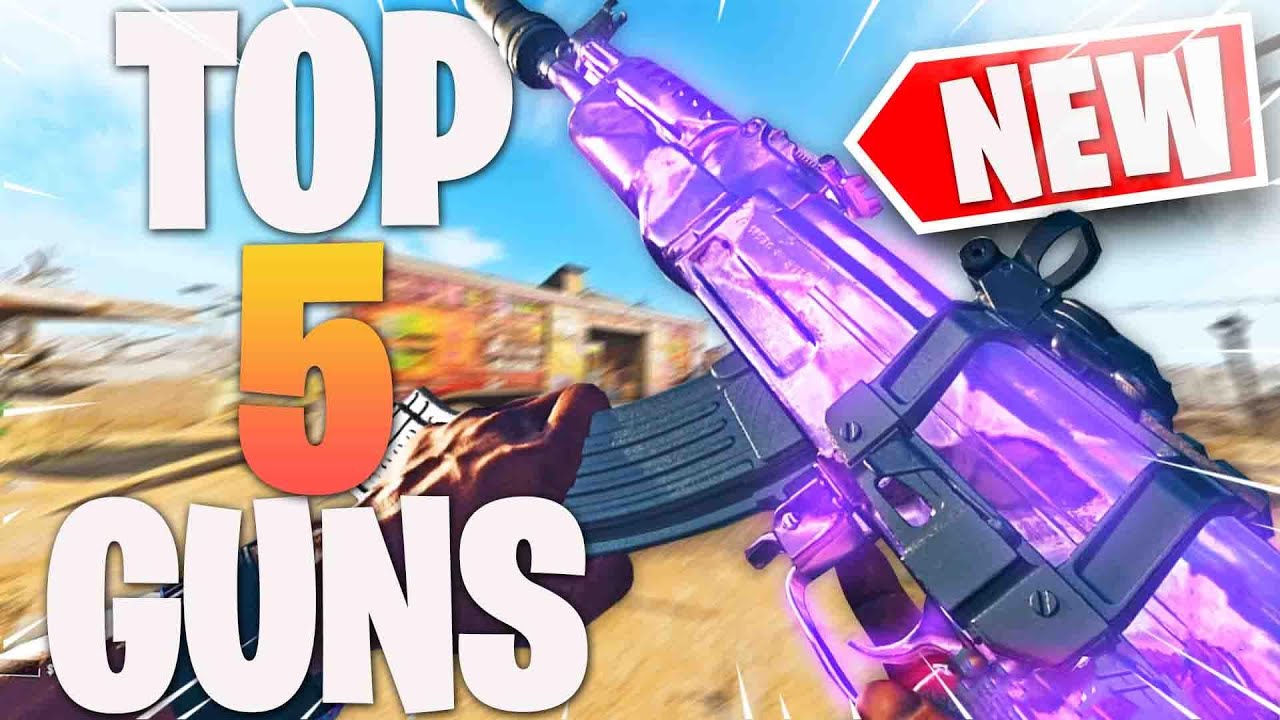 The *TOP 5* BEST GUNS in Cold War Season 4! (Best Class Setups of Black Ops Cold War)