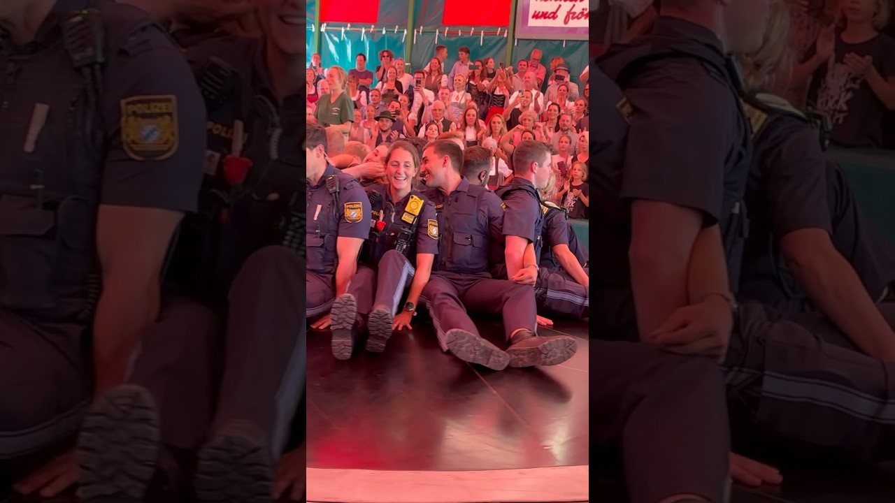 Police part3 Die M&uuml;nchner Polizei #wiesn #bier #oktoberfest #teufelsrad #polizei
