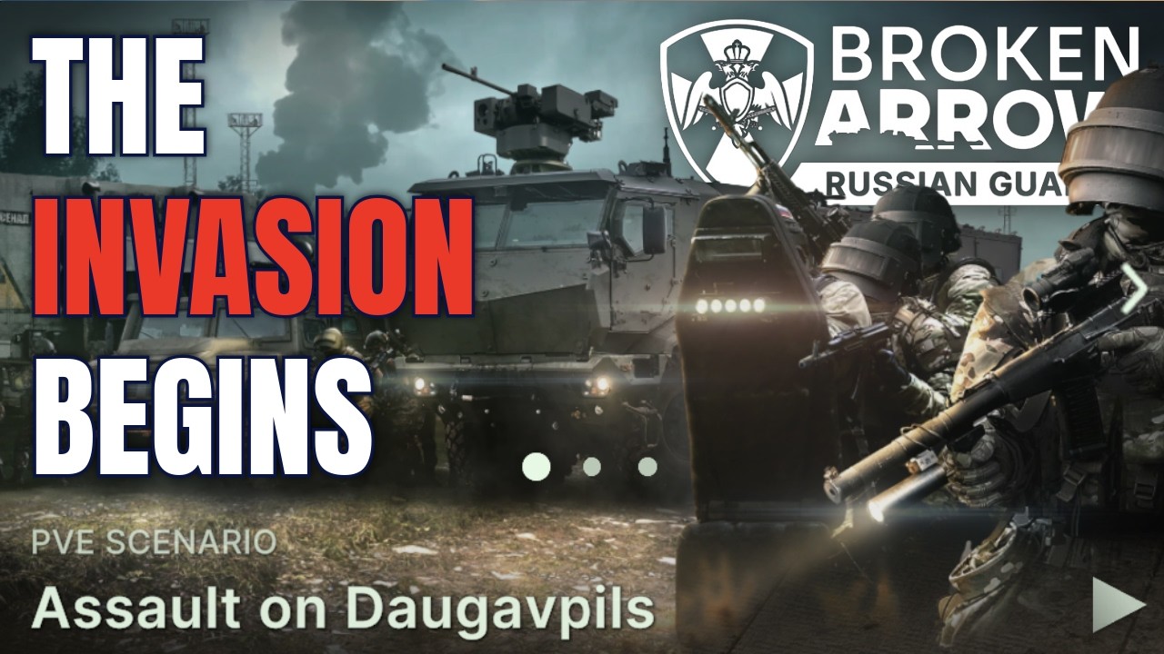 The Guards DLC Assault Mission - Do NOT choose Reserves! // Broken Arrow 