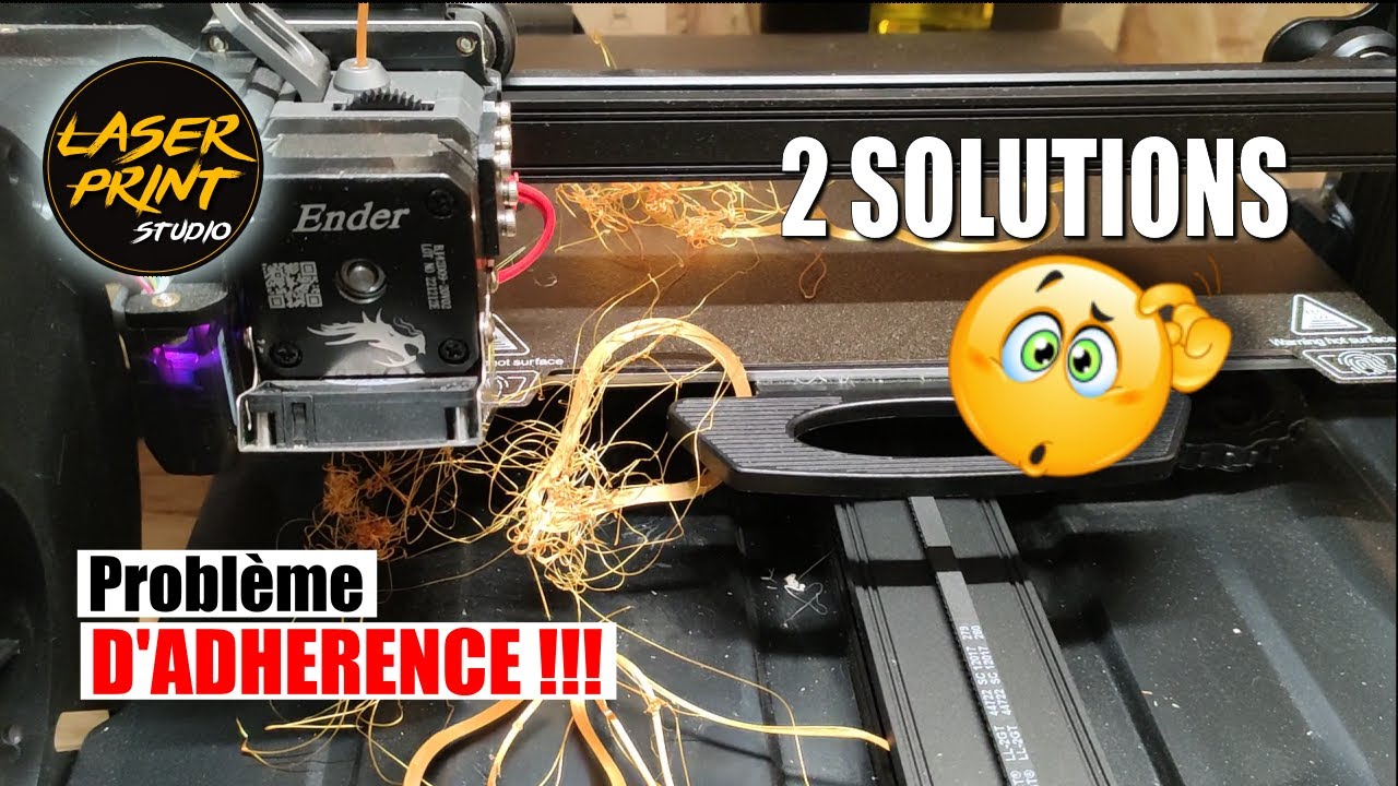 TUTO IMPRESSION 3D: 2 solutions aux problèmes d'adhérence sur le plateau