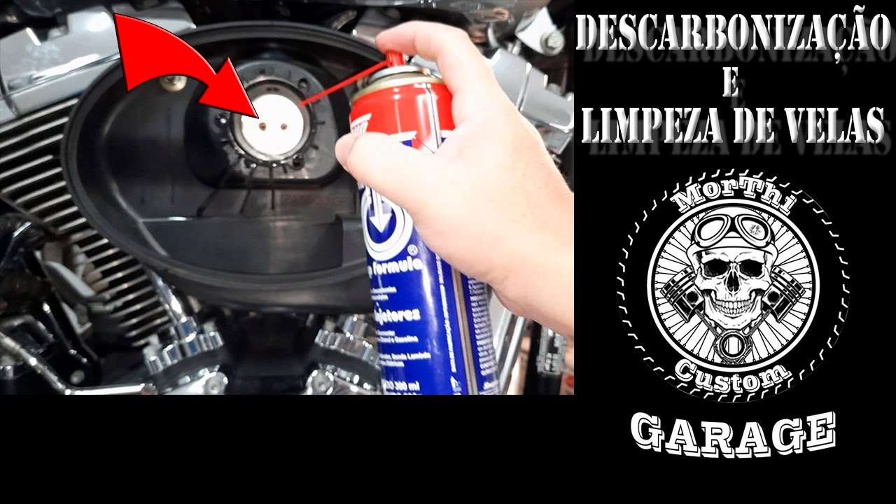 Fat Boy 2010: Descarbonizar motor e limpeza de velas