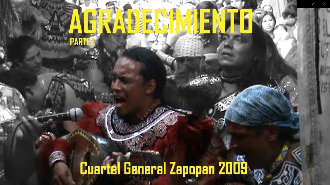 Danza Azteca. Canto de agradecimiento (Parte I)