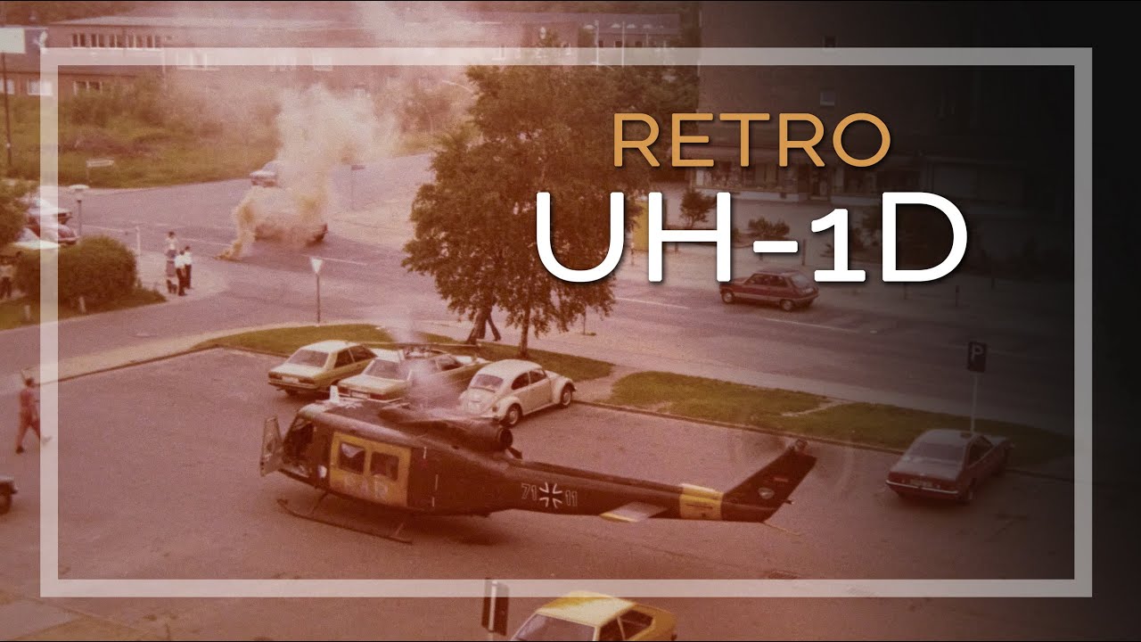 BELL UH-1D - SAR Retro Classic 1993 | 3 x take-off | + German Police BO-105 on patrol