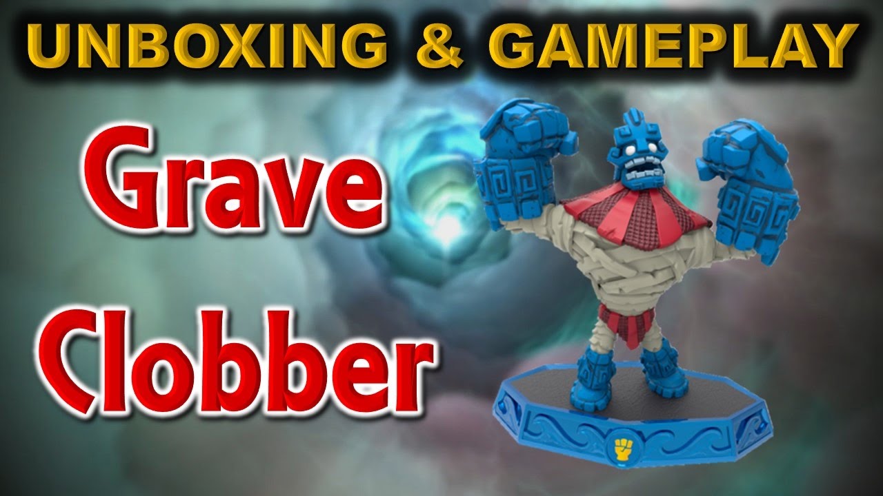 Skylanders Imaginators - GRAVE CLOBBER Unboxing & Gameplay 🎮