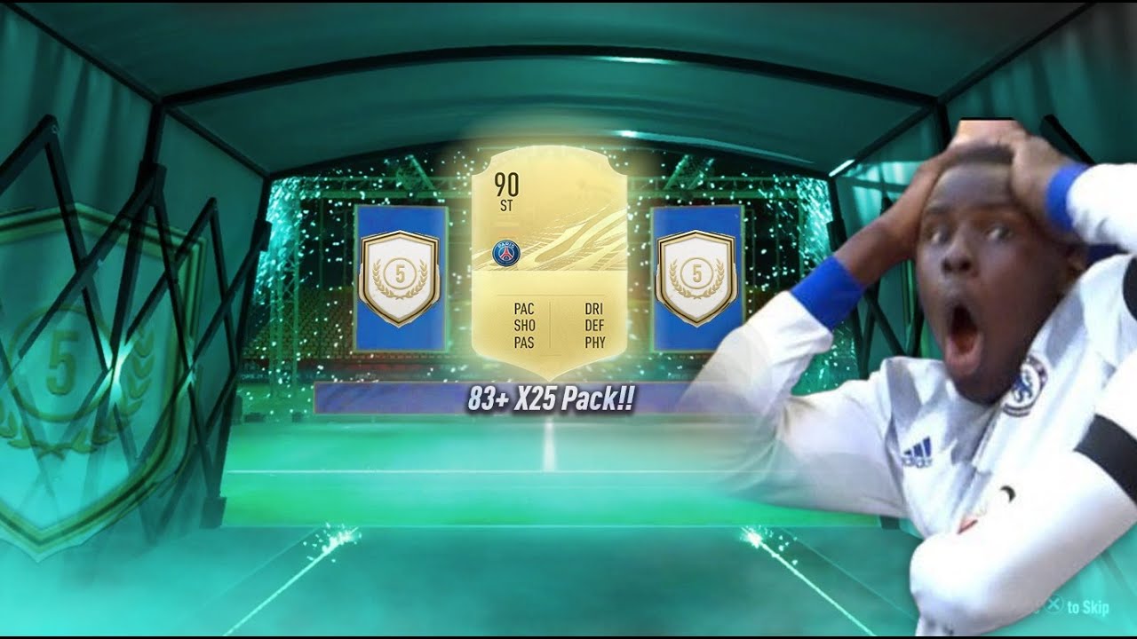 NO WAY.. 😱 Opening an Icon Swap 83+ x25 PACK.. #FIFA21