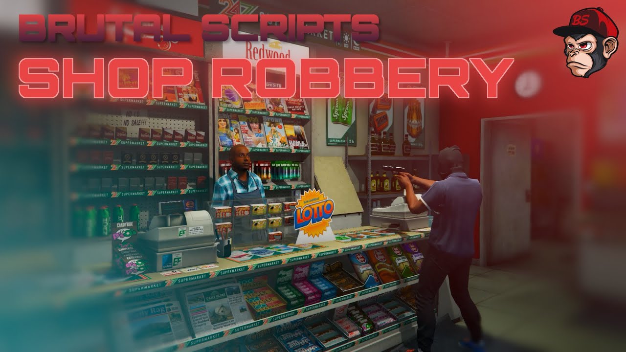 FiveM Shop Robbery [ESX & QBCore/QBOX] | Brutal Scripts