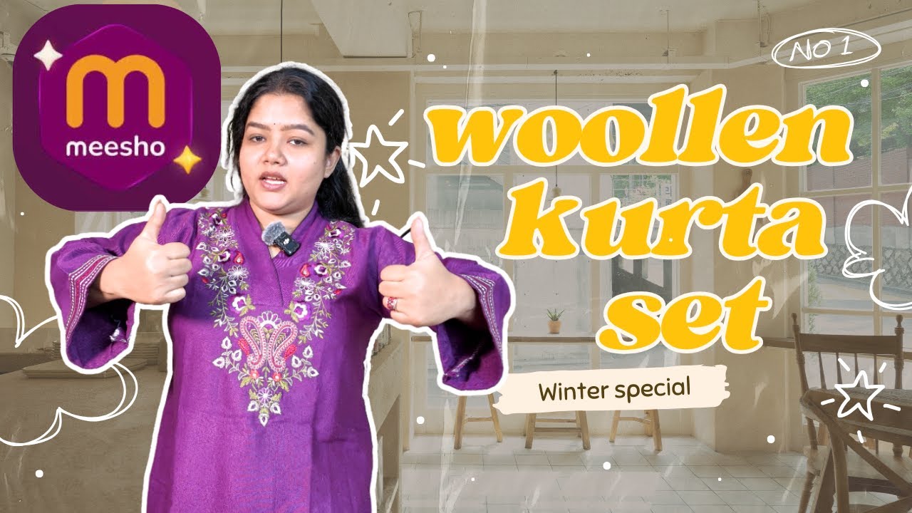 Warm wollen kurta set from meesho 499/-  @MeeshoCorner @Meesho #feed #explore #wintercollection