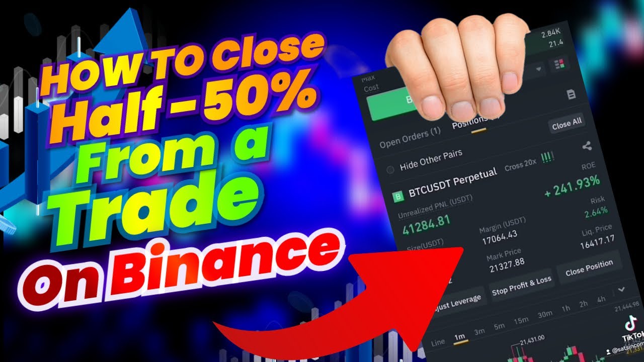 How to Take Partial Profits on #Binance #futures #trading
