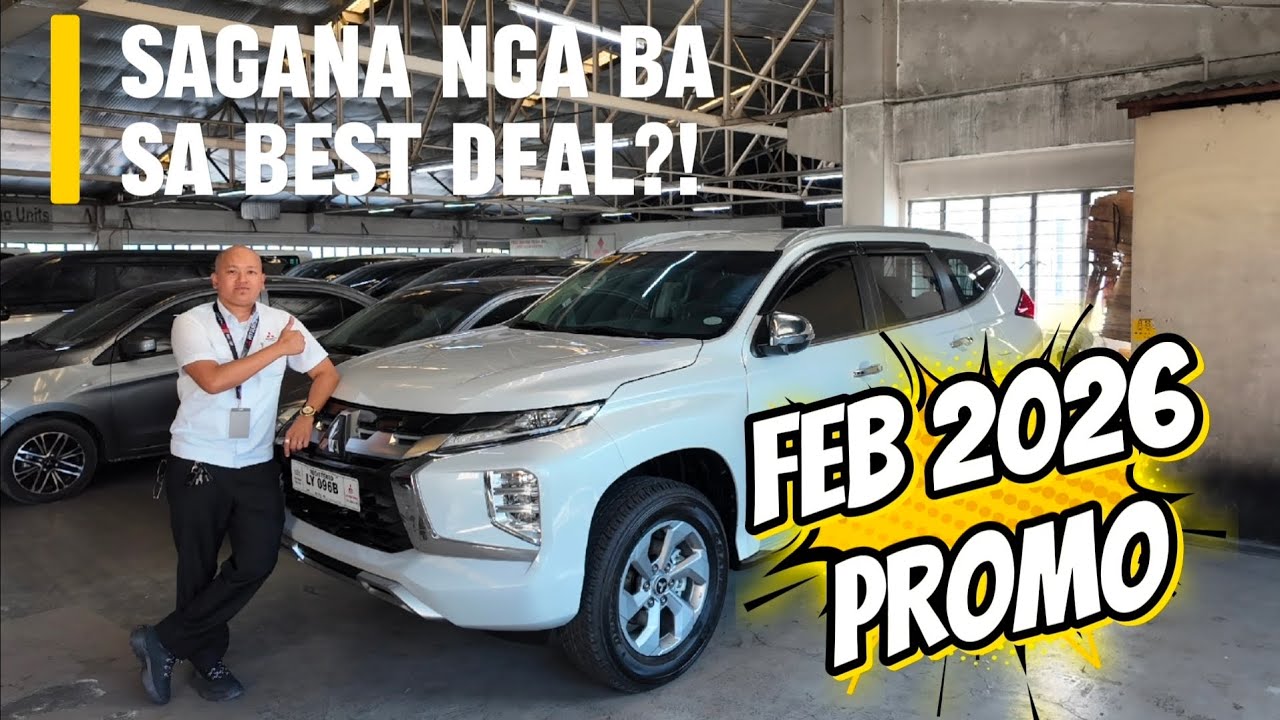 #MITSUBISHI FEBRUARY 2026 Promo - Sagana Sa Low Down Promo, Busog Pa Sa Feeebies!