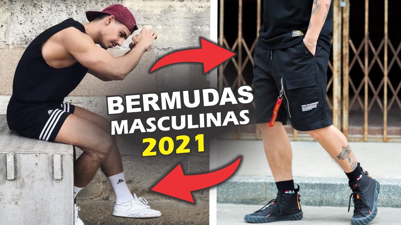 BERMUDAS MASCULINAS quais modelos estão na moda?