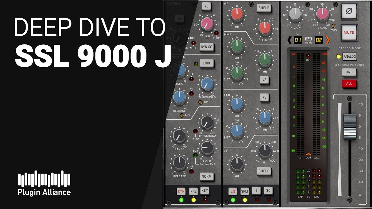 Подробное руководство по BX SSL 9000 J от Plugin Alliance — руководство
