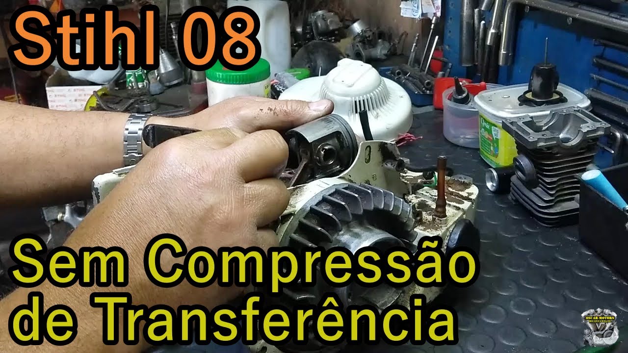 Stihl 08: Defeito na Compressão de Transferência