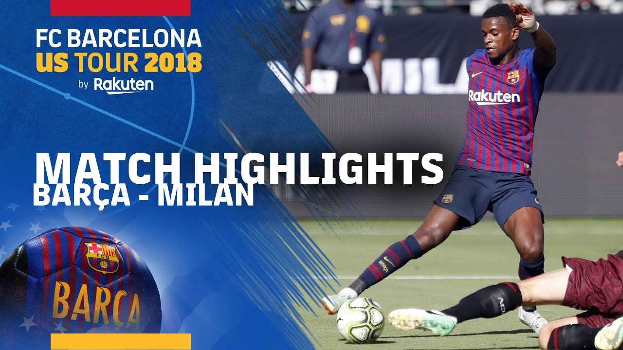 BAR&Ccedil;A 0-1 MILAN | ICC 2018 HIGHLIGHTS