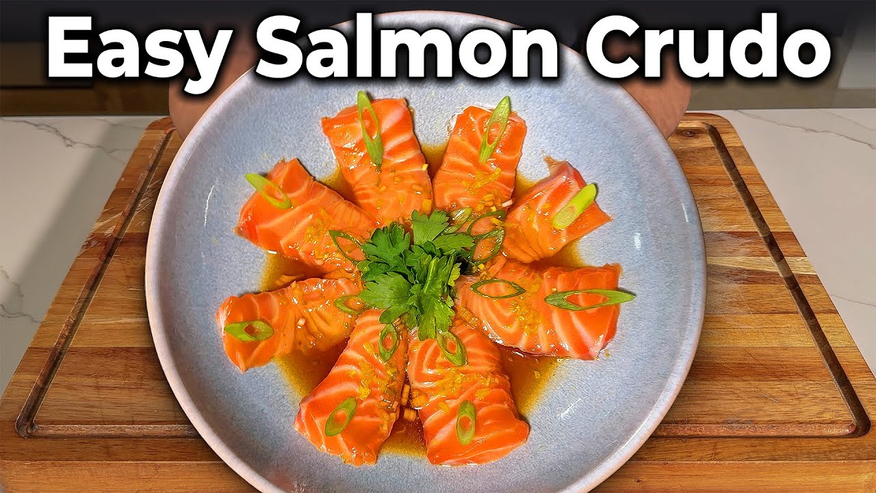 Anyone Can Make Restaurant Quality Salmon Crudo