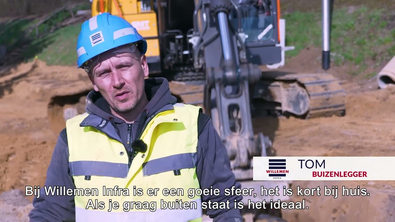 Getuigenis van Wouter & Tom - Werfleider en buizenlegger (Willement Infra)