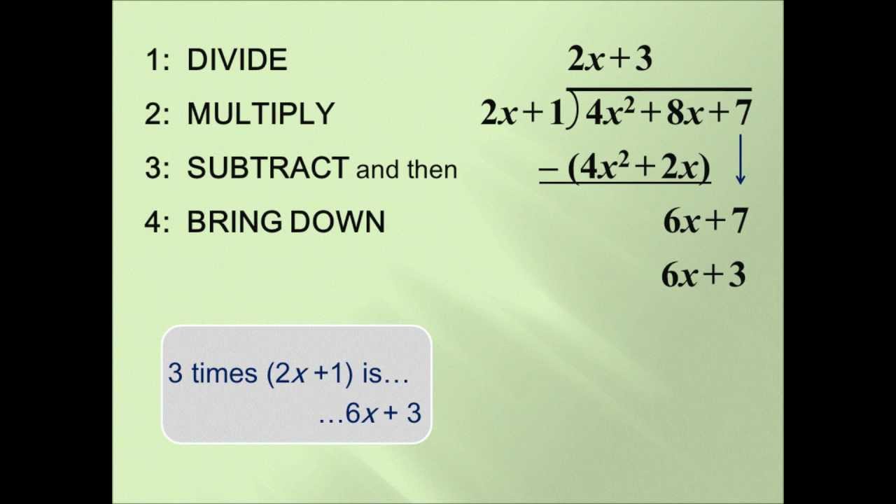 Long Division Song:  (We Are) ÷ (Young)