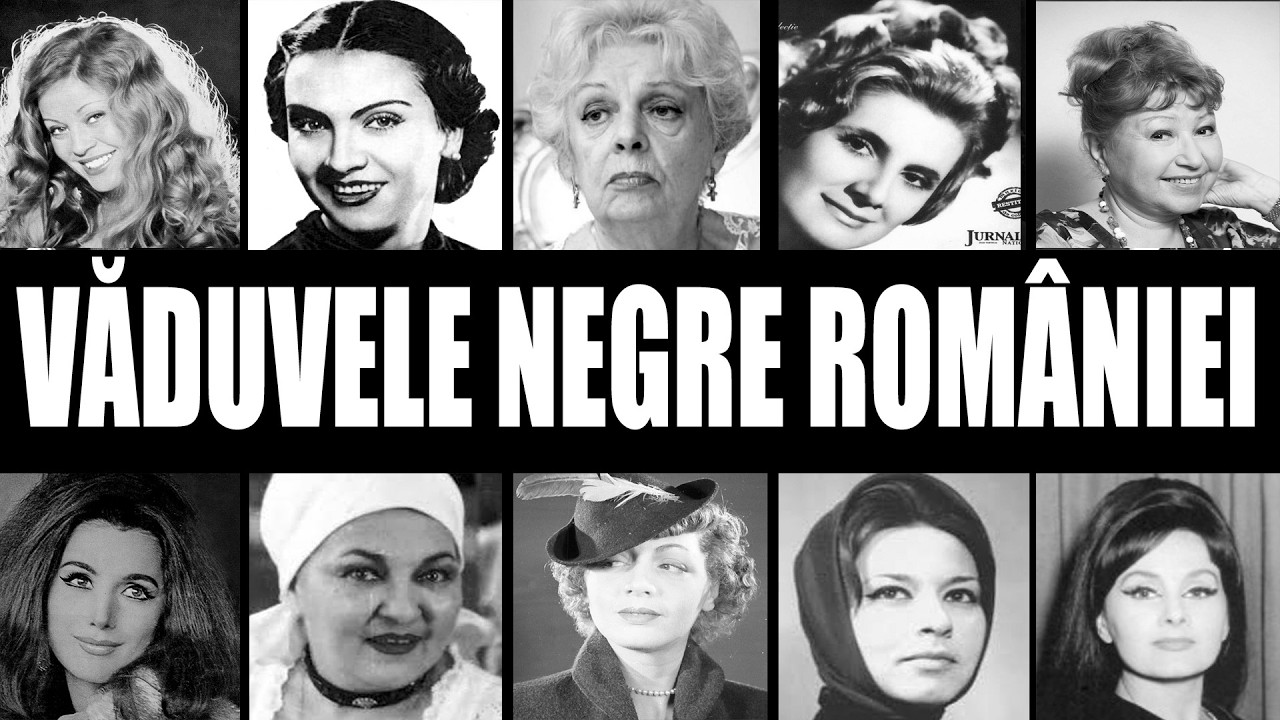 VĂDUVELE NEGRE ALE CINEMATOGRAFIEI ROMÂNEȘTI 10 ACTRIȚE AI CĂROR SOȚI AU MURIT