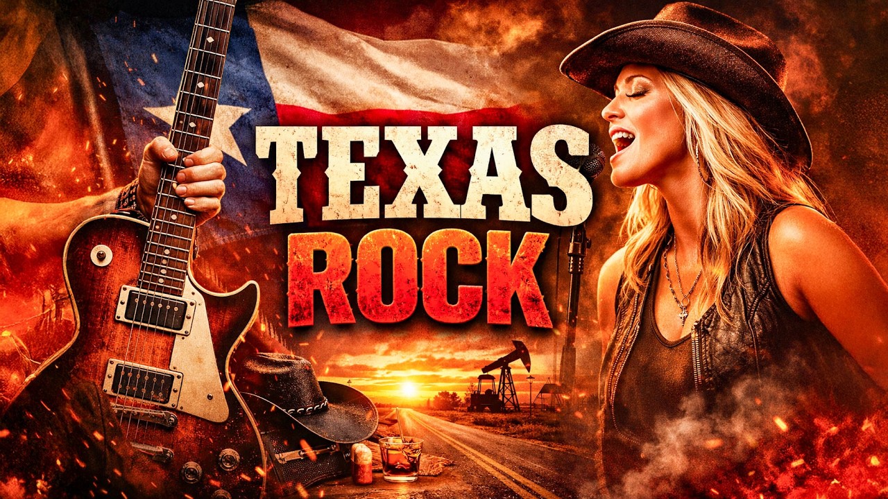 Texas Rock Boogie & Blues 🔥 Gritty Shuffle Guitar | Southern Highway Rock Playlist