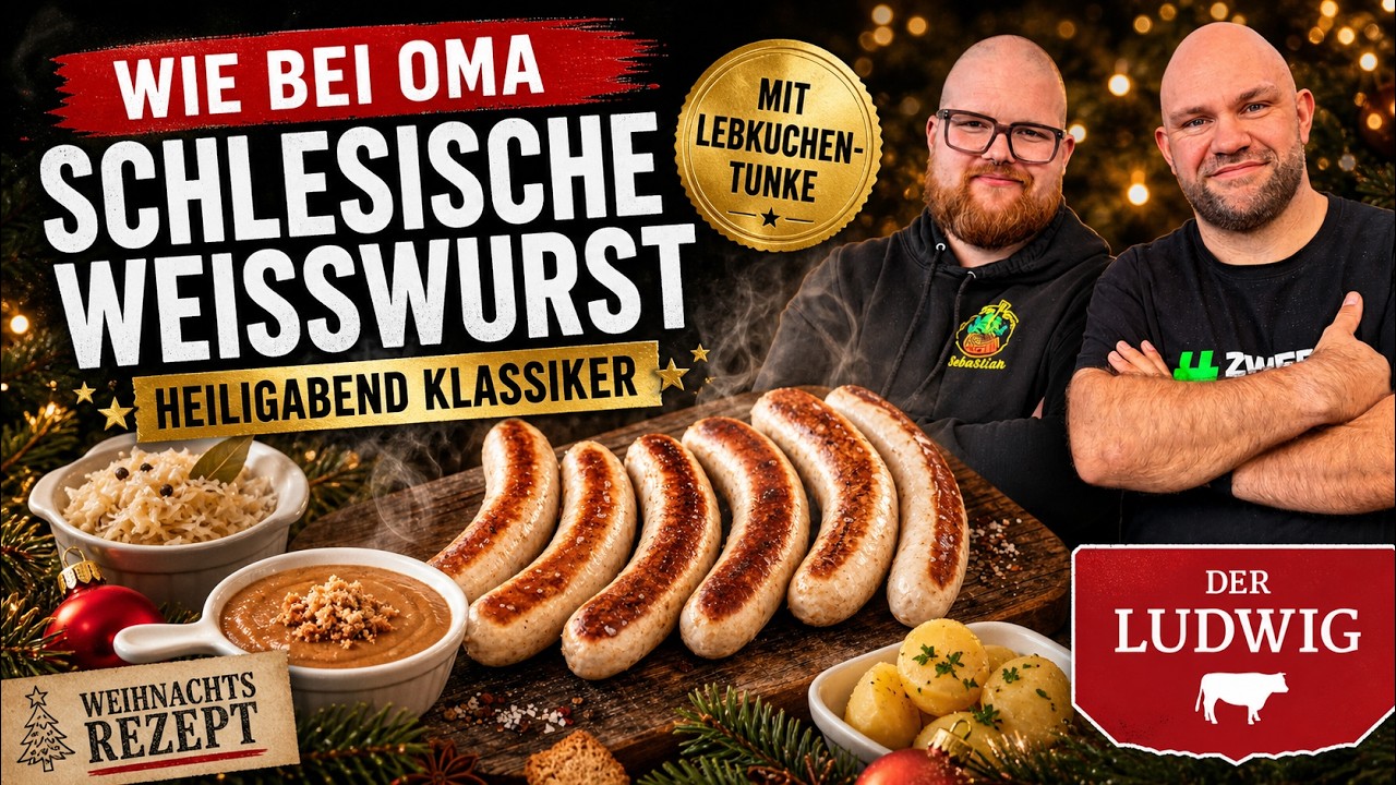 Schlesische Weißwurst – wie bei Oma an Heiligabend 🎄: ein Stück Heimat, das Herz und Bauch wärmt!