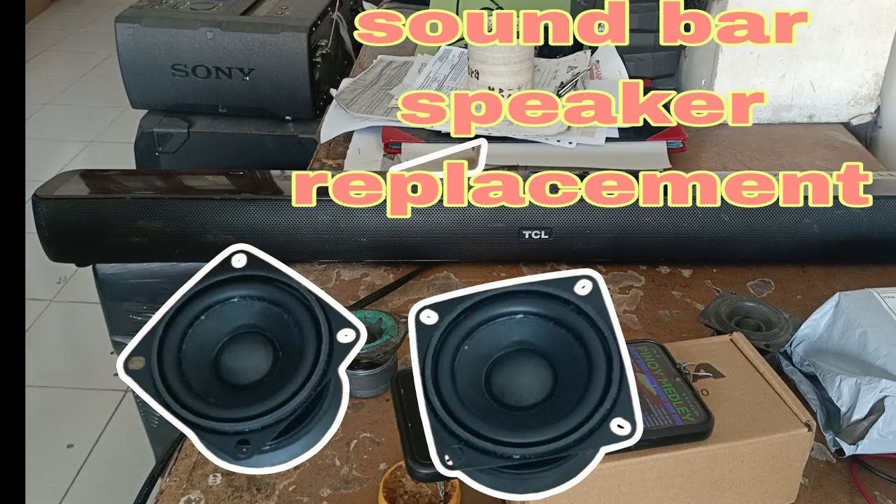 2inch speaker replacement soundbar