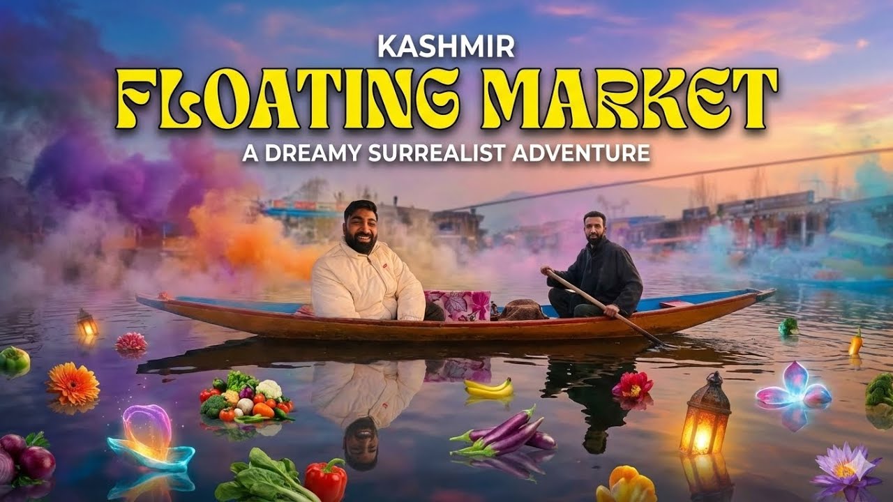 This Kashmiri Floating Market Defies Reality