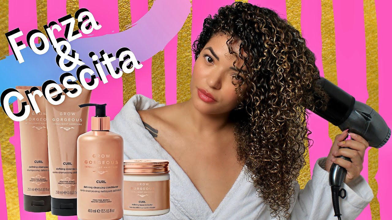 FIRT'S IMPRESSION GROW GORGEOUS  CURL PRODOTTI PER #CAPELLIRICCI #VEDA  #BRITUTTIGIORNI