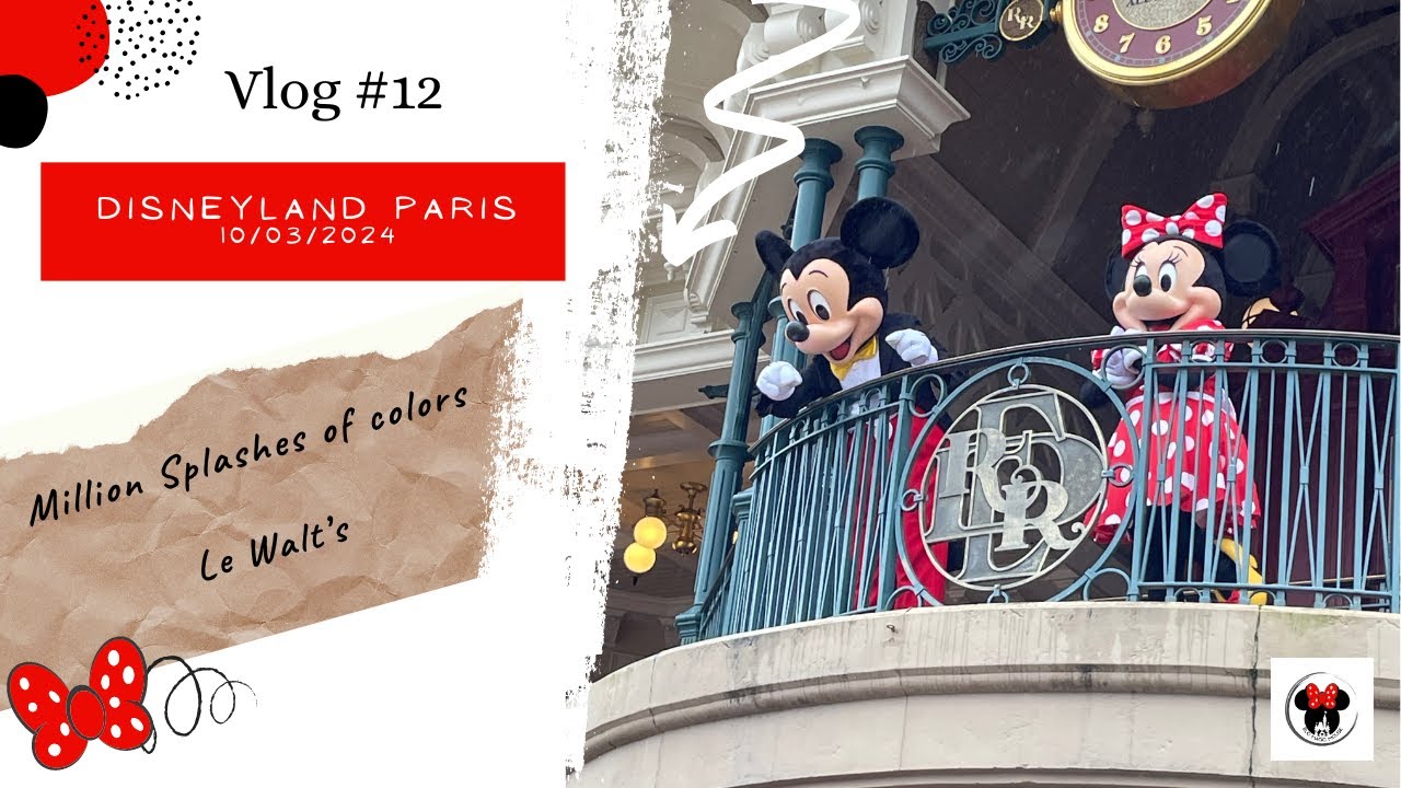 [Vlog #12] - Vlog à Disneyland Paris - Jour 2 - 10/03/2024