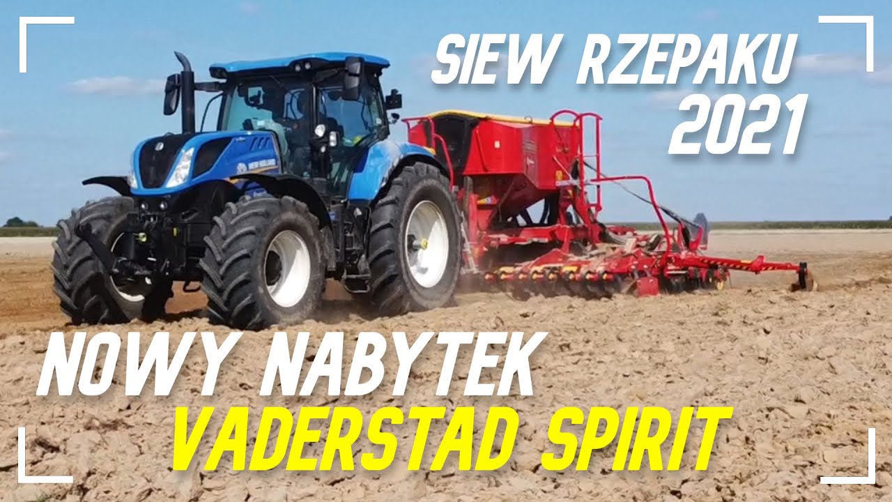 ✔Siew rzepaku 2021✔ Nowy Nabytek! - Väderstad Spirit 400S✔Osadkowski S.A✔GR.Cybulak✔