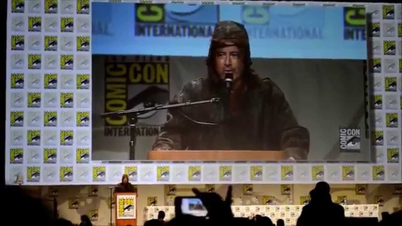 Stephen Colbert OWNS the Stage at The Hobbit Panel at SDCC 2014